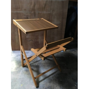 Vintage kinderbureautje met stoel nr 4